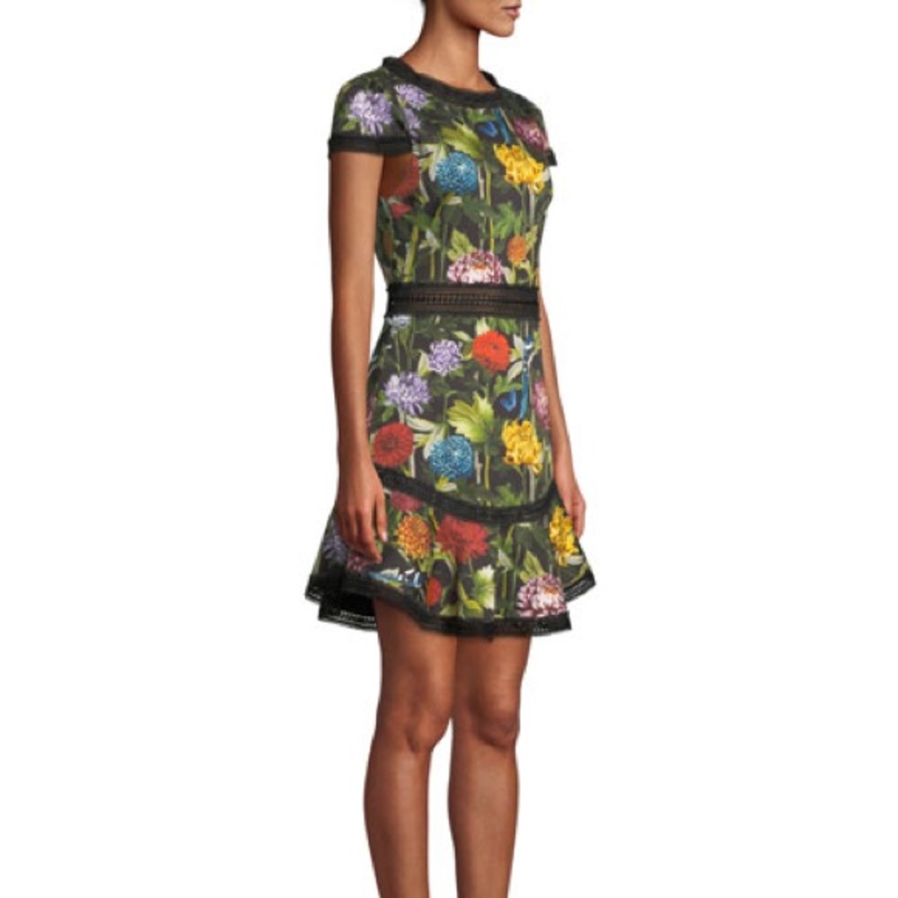 Alice and Olivia Rapunzel floral dress. Worn only once